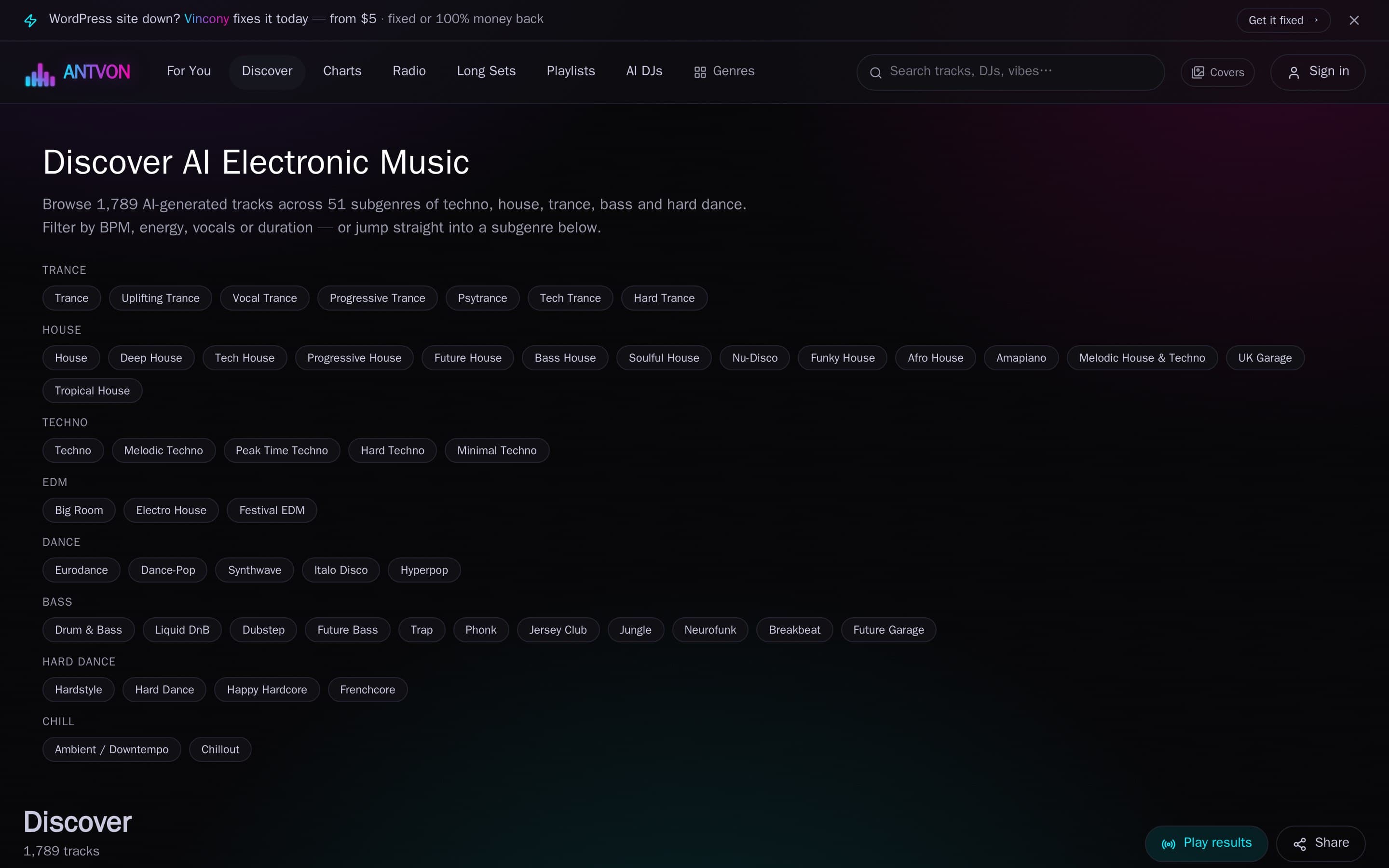 Antvon screenshot thumbnail 2
