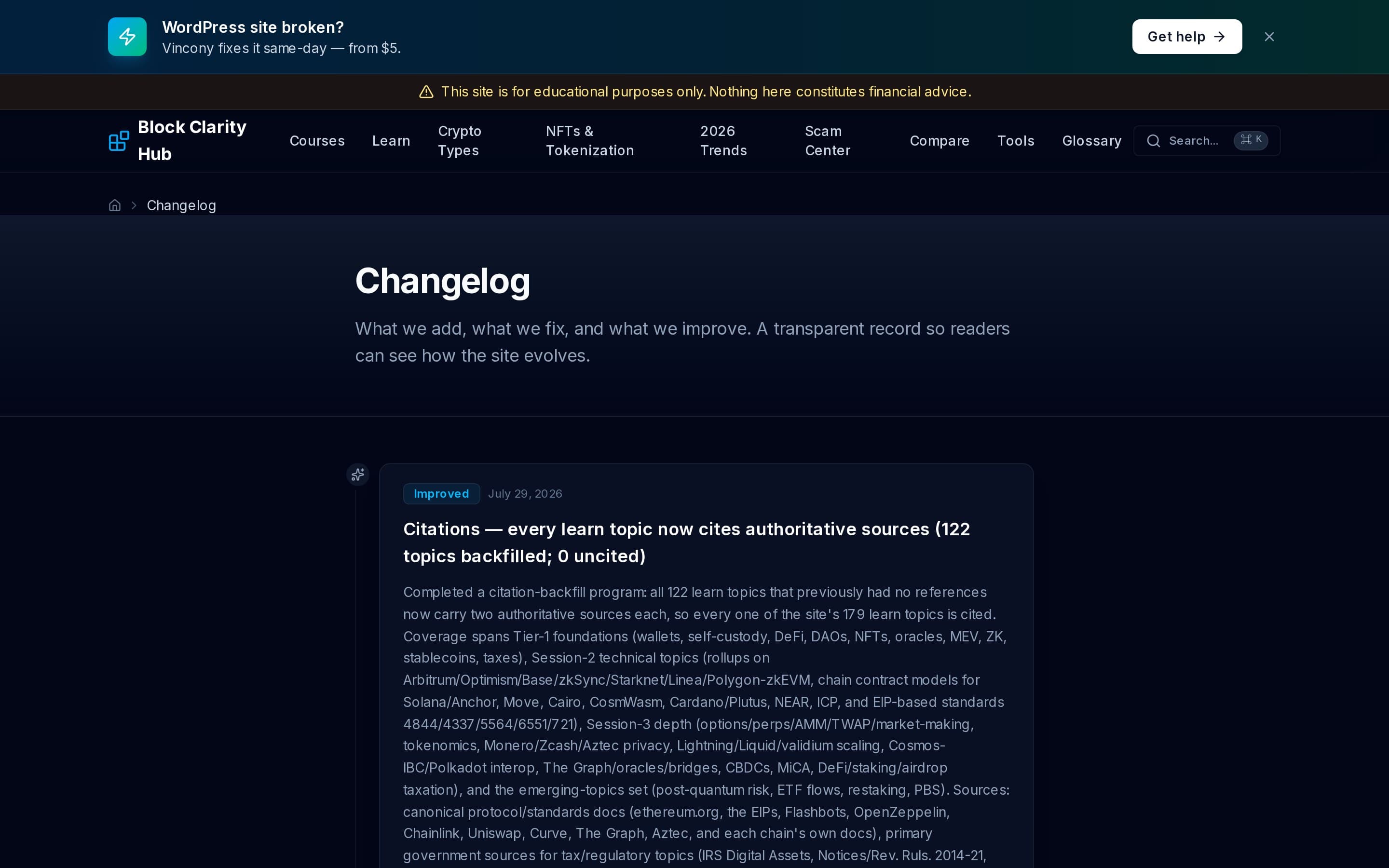 Block Clarity Hub screenshot thumbnail 2