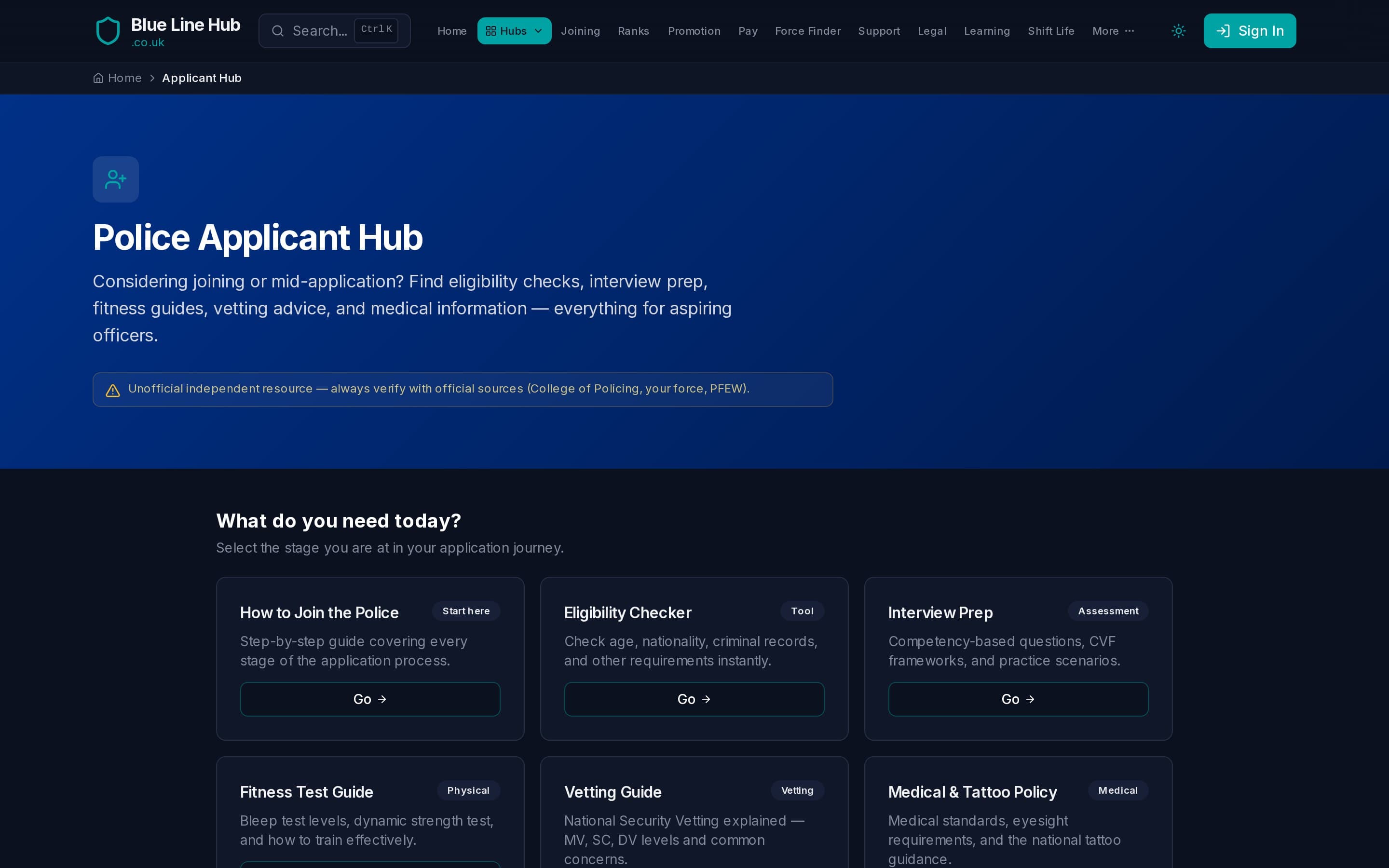 Blue Line Hub screenshot thumbnail 3