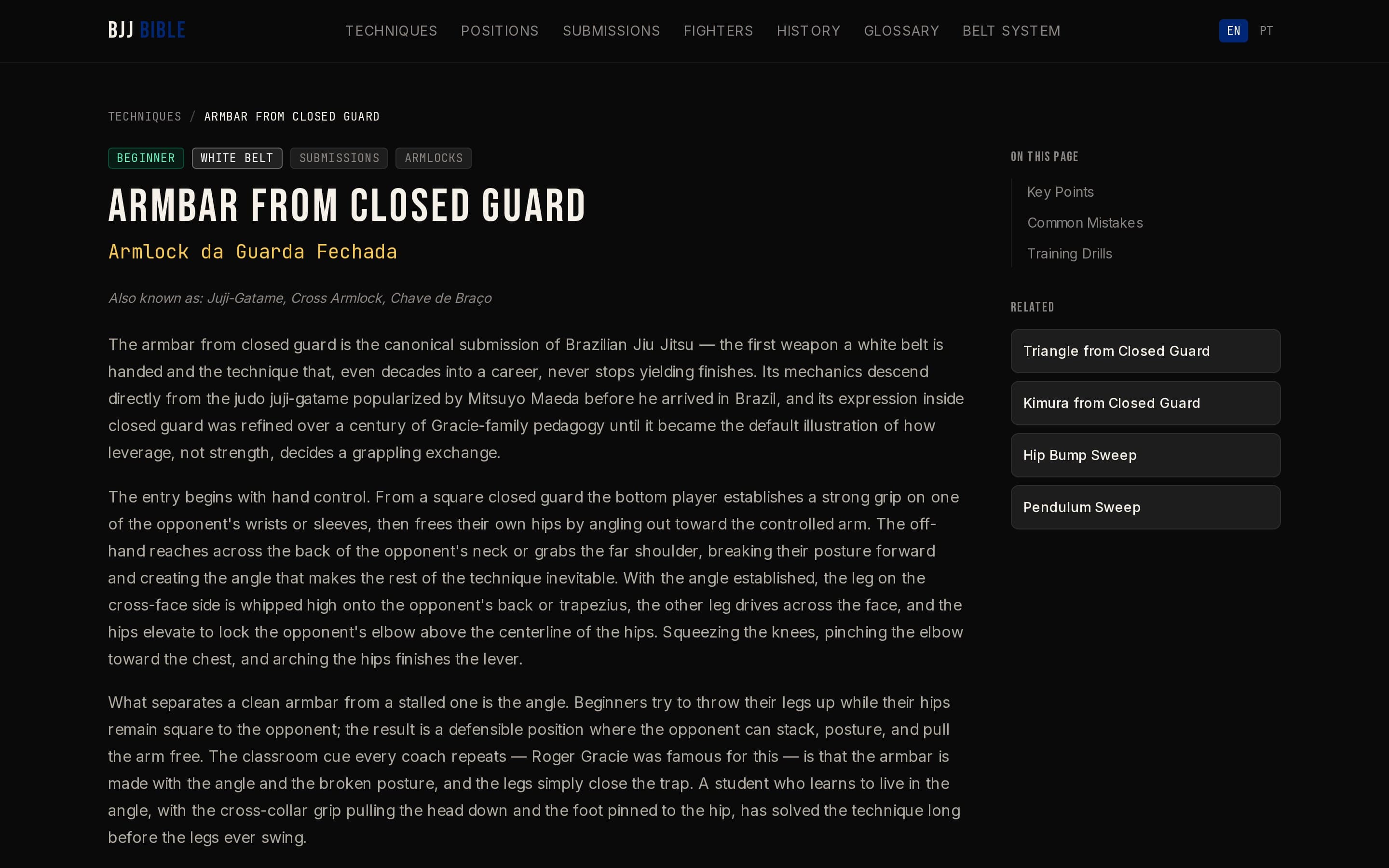 Brazilian Jiu-Jitsu Bible screenshot thumbnail 2