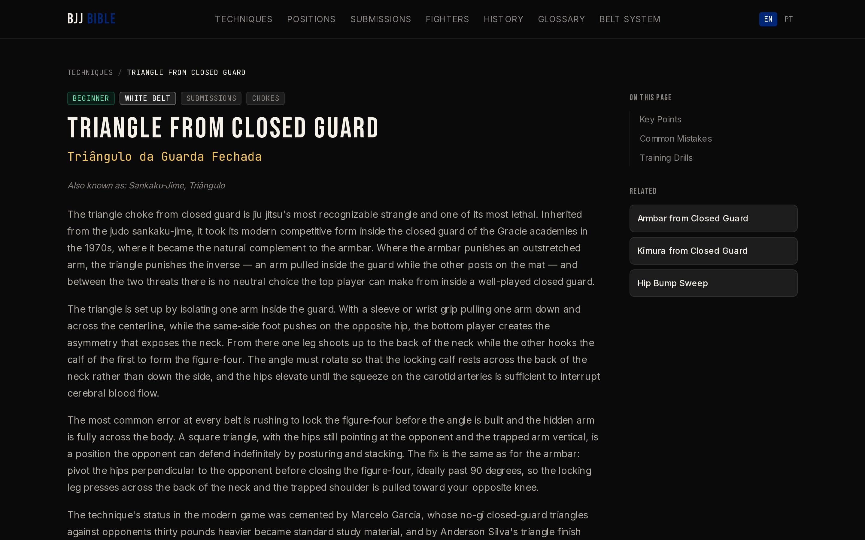 Brazilian Jiu-Jitsu Bible screenshot thumbnail 3