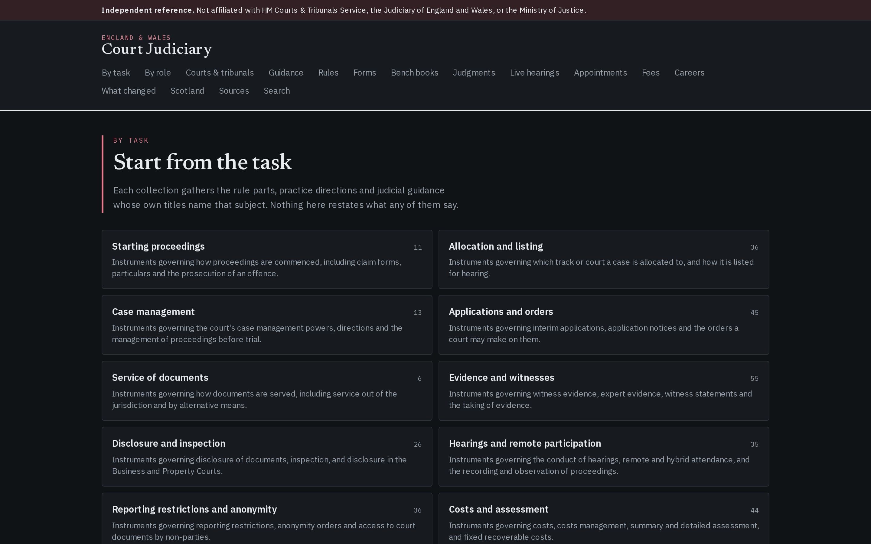 Court Judiciary screenshot thumbnail 3