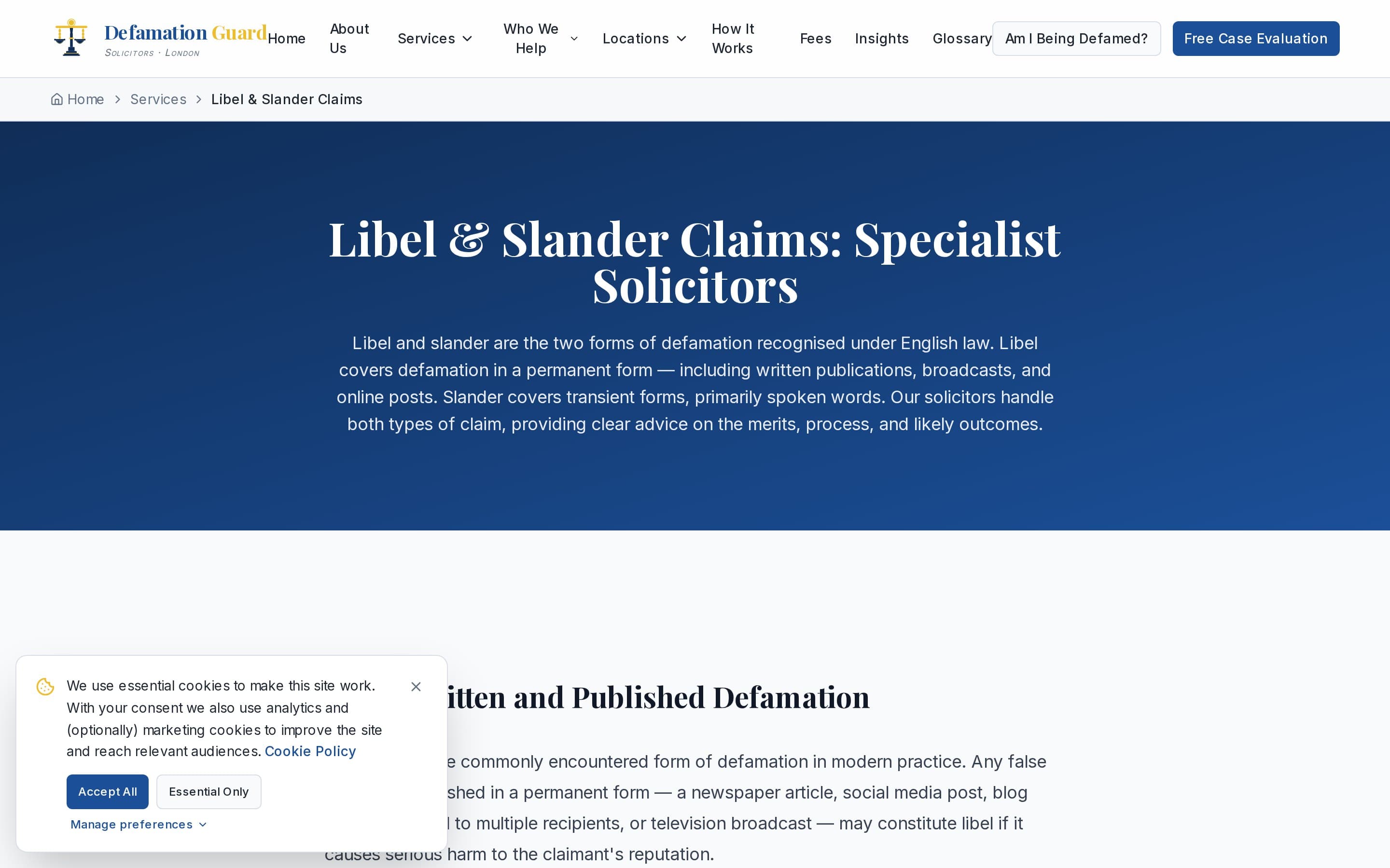Defamation Guard screenshot thumbnail 3