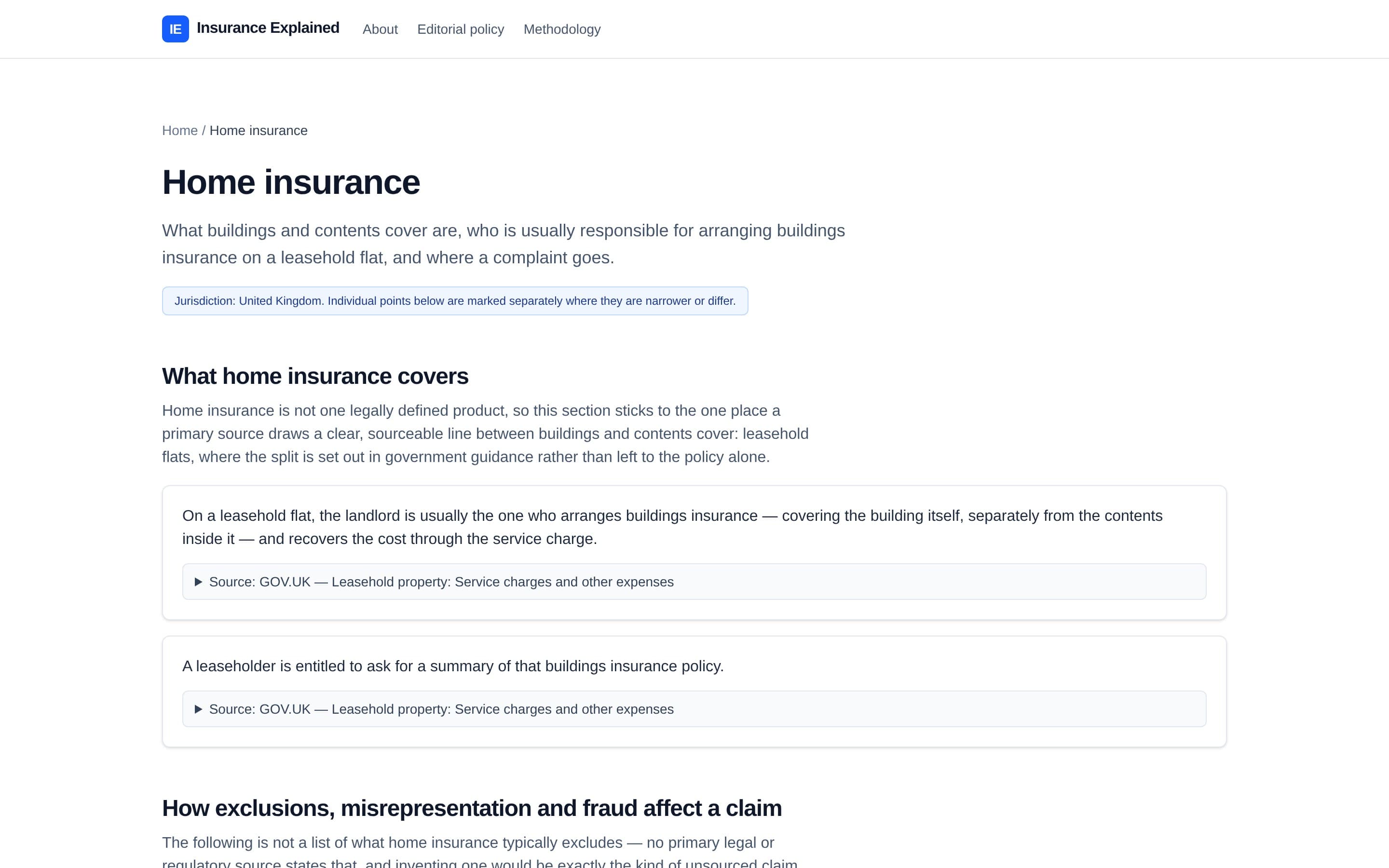 Insurance Explained screenshot thumbnail 3