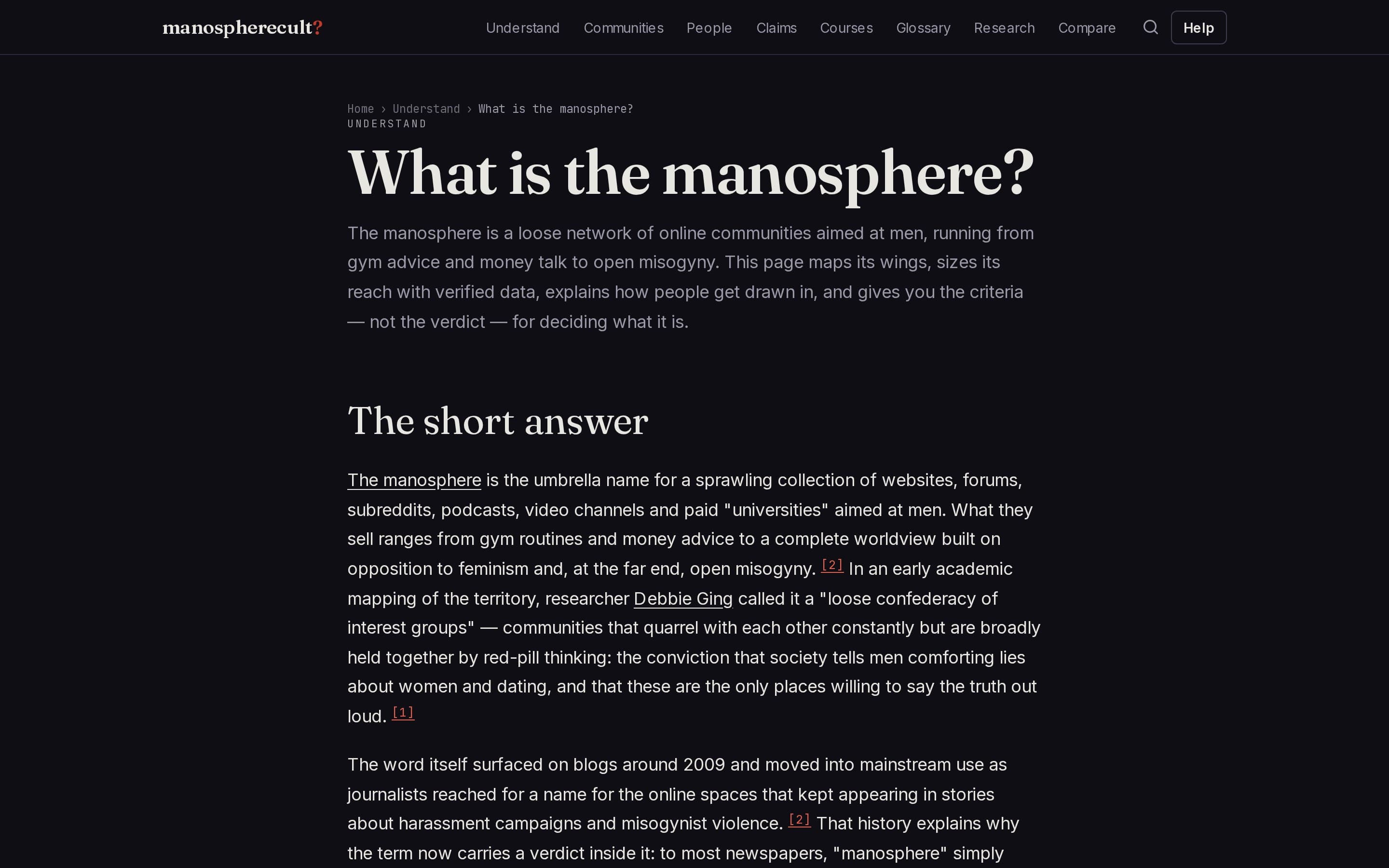Manosphere Cult screenshot thumbnail 3