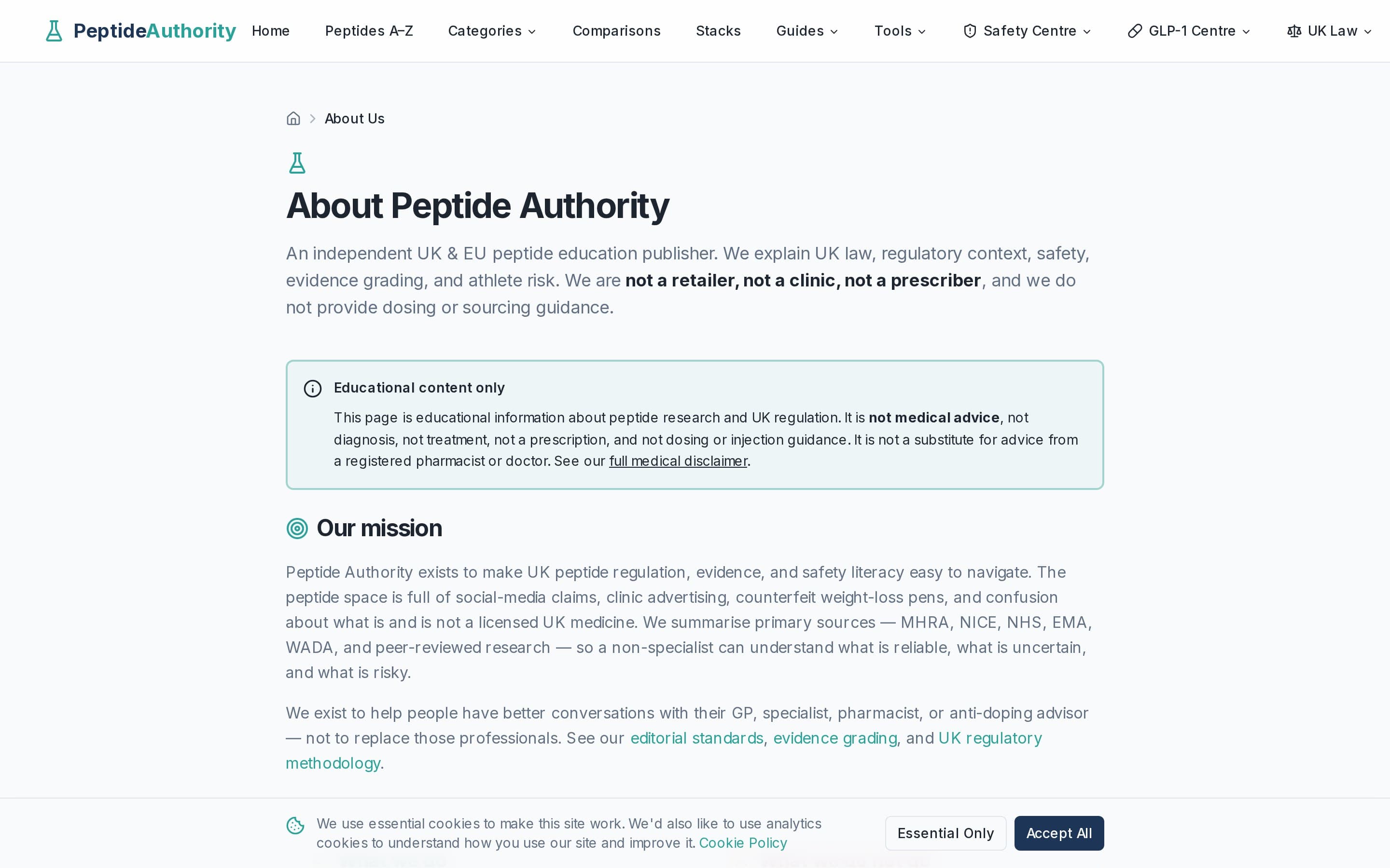 Peptide Authority screenshot thumbnail 2