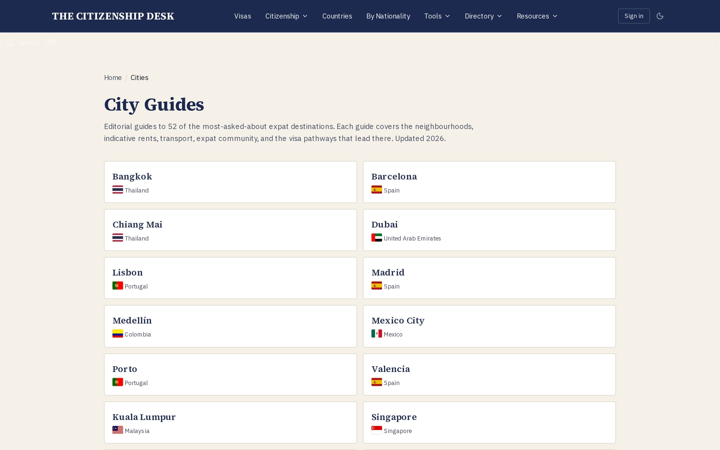 The Citizenship Desk screenshot thumbnail 3