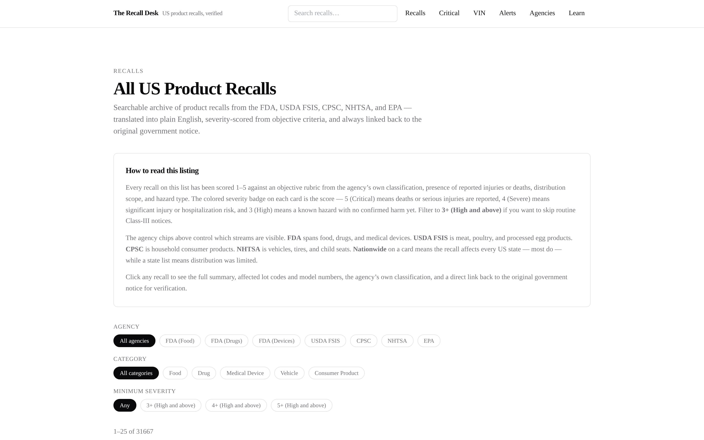 The Recall Desk screenshot thumbnail 2