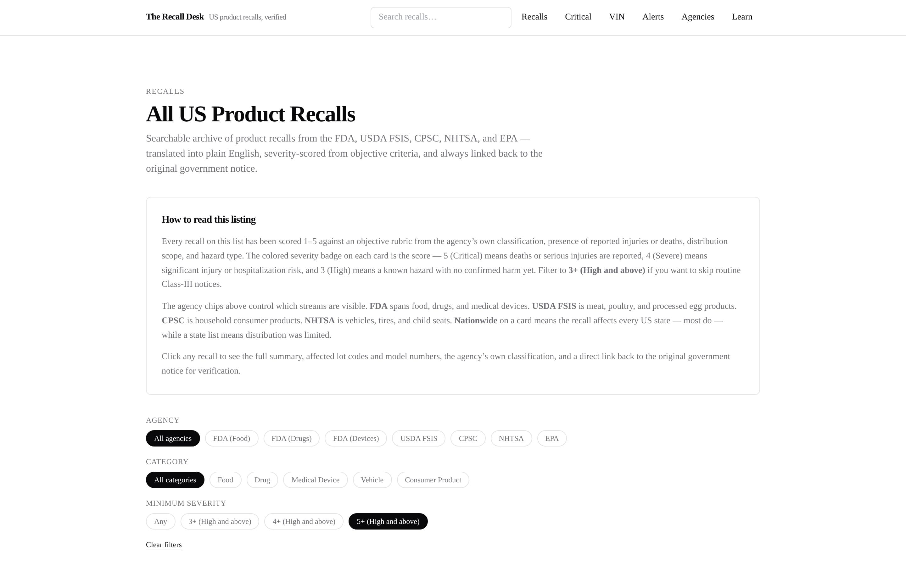 The Recall Desk screenshot thumbnail 3