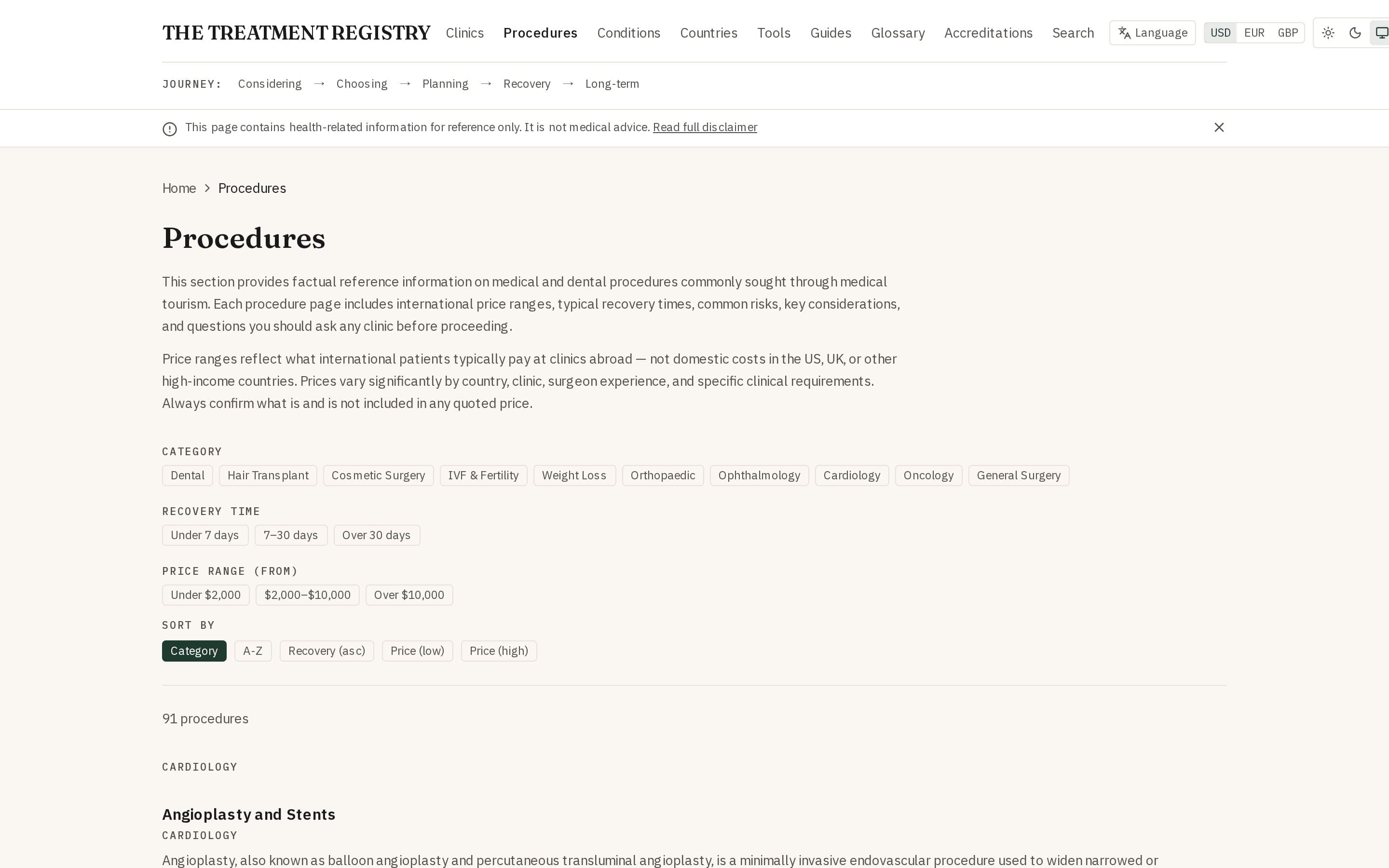 The Treatment Registry screenshot thumbnail 3