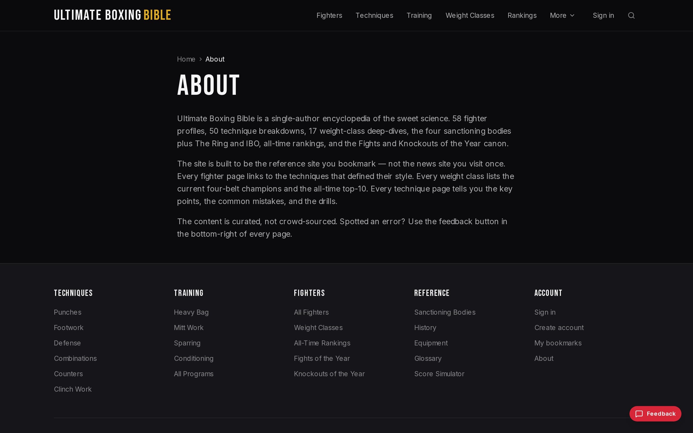 Ultimate Boxing Bible screenshot thumbnail 2