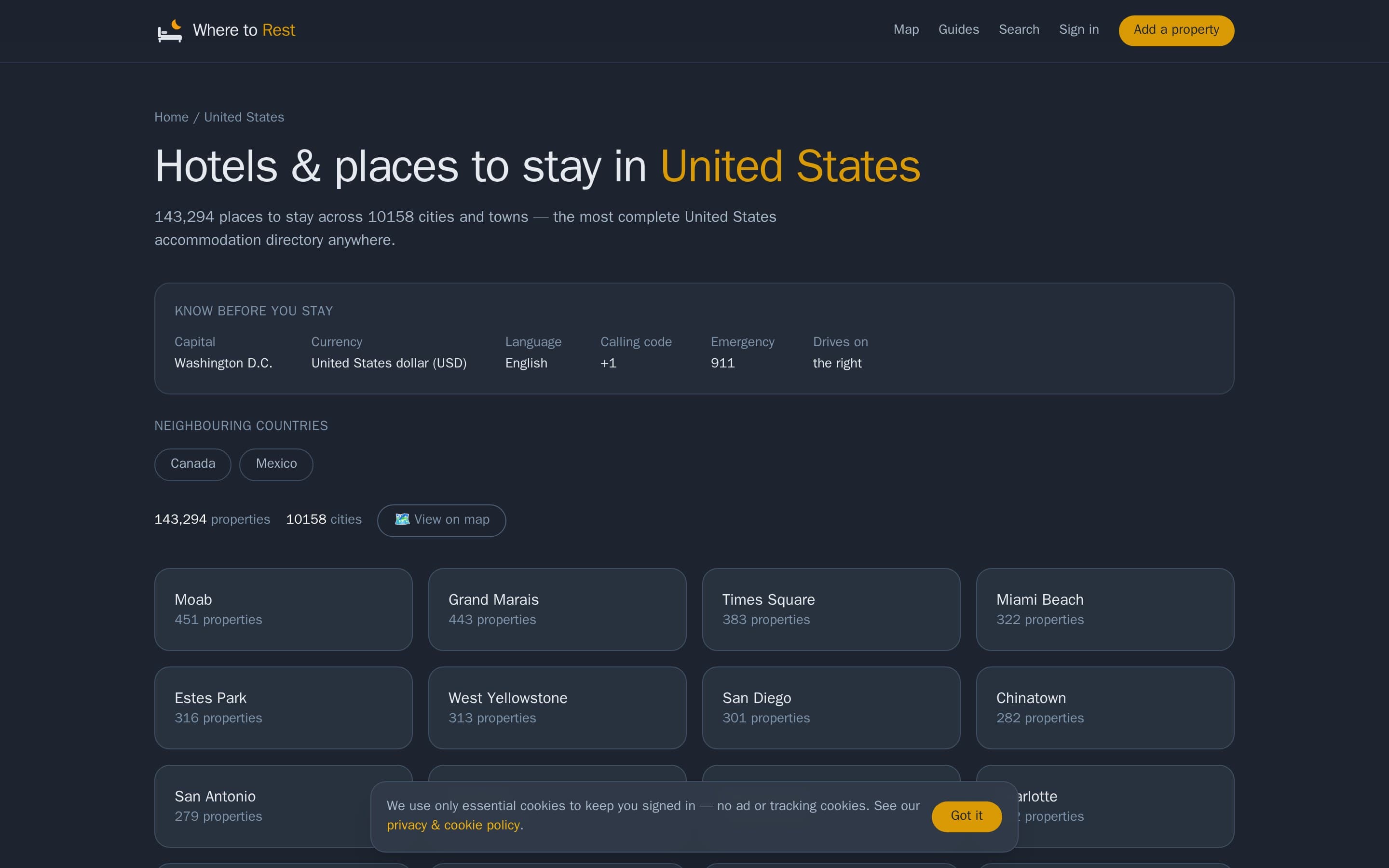 Where to Rest screenshot thumbnail 2