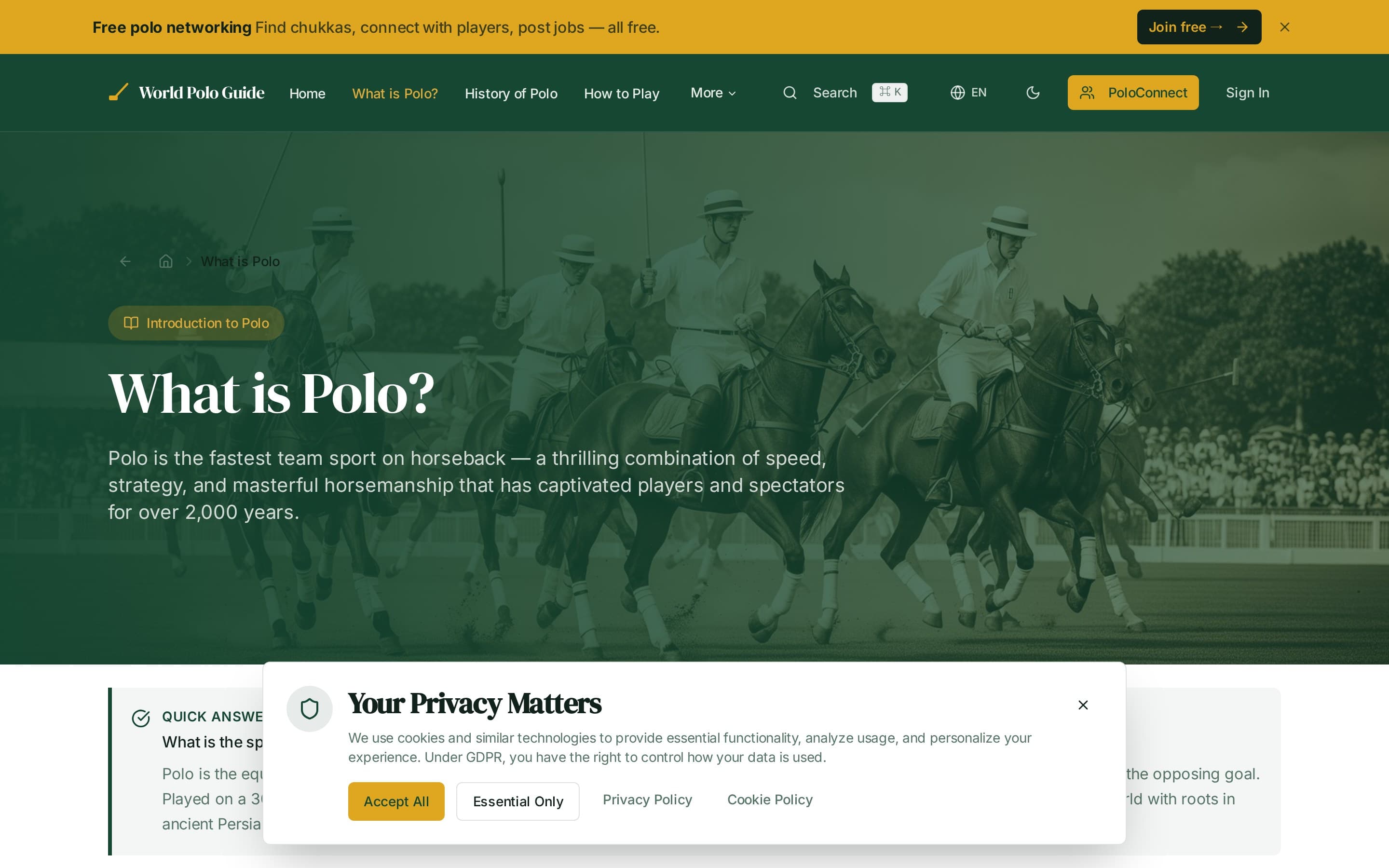 World Polo Guide screenshot thumbnail 3